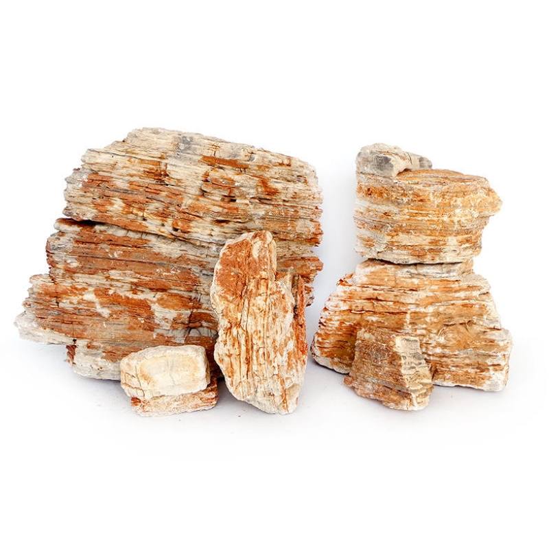 Pink Multilayer Aquarium Rock - Premium Natural Layered Aquascaping Stone for Planted Aquariums