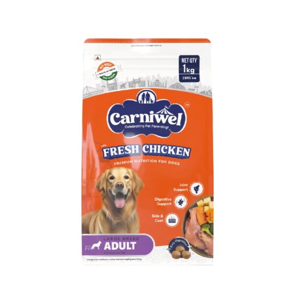 Carniwel Fresh Chicken- Dry Food for Large Breed - Adult 1 kg