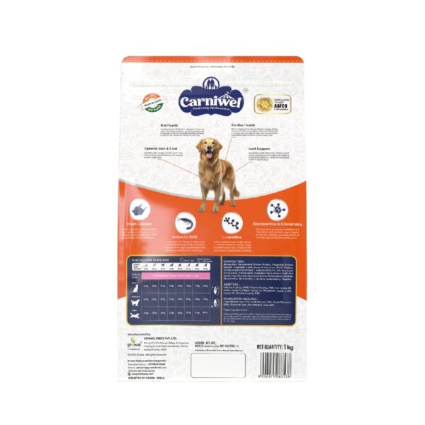 Carniwel Fresh Chicken- Dry Food for Large Breed - Adult 1 kg Back