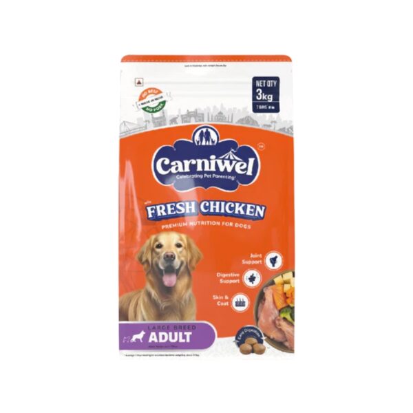 Carniwel Fresh Chicken- Dry Food for Large Breed - Adult 3 kg