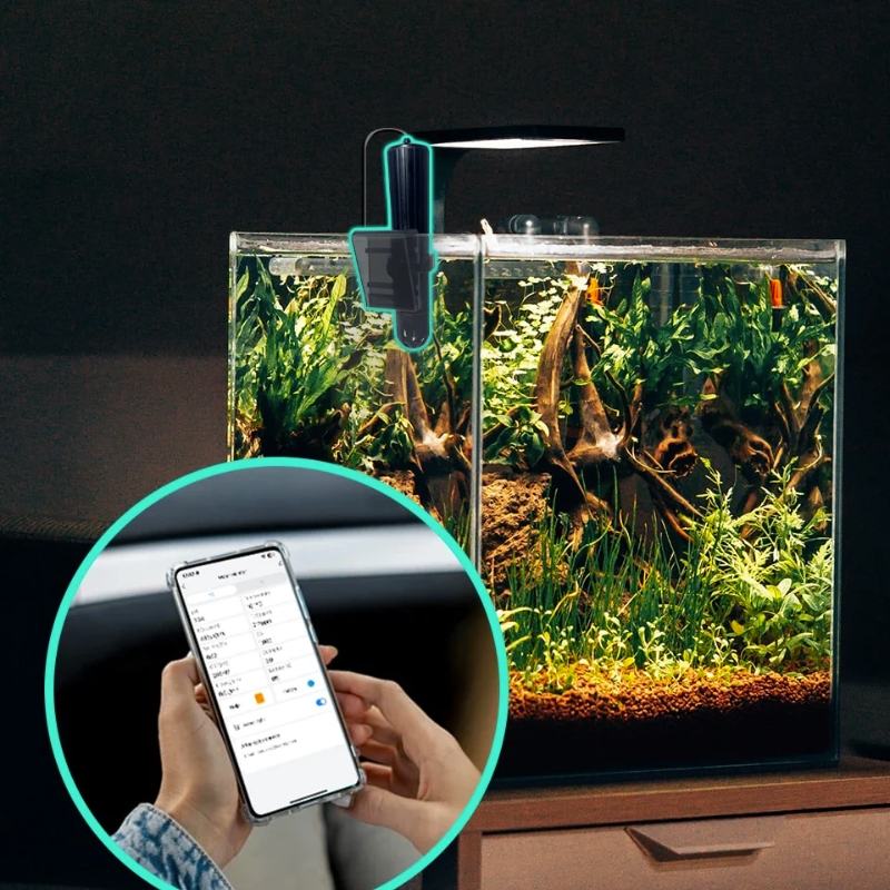 Kactoily Smart 7-in-1 Aquarium WiFi Monitor4