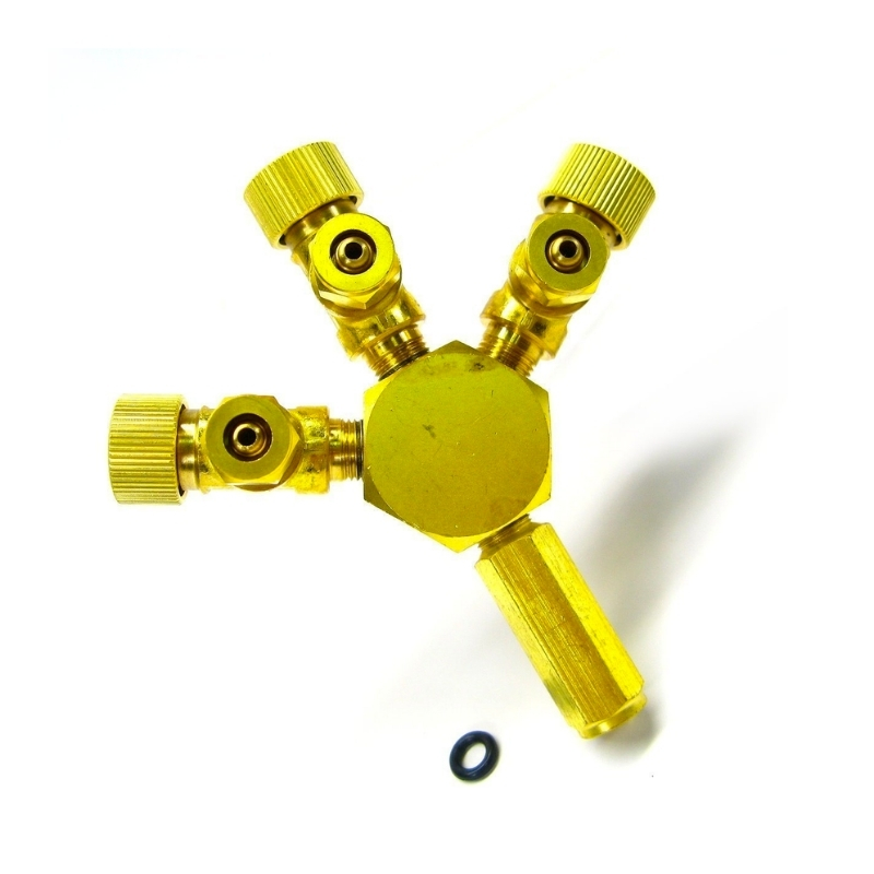 ISTA Metal CO2 and Air Flow Regulator 3 Ways I-567