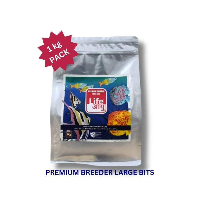 Life Aayu Breeder Premium Bits for Large Fish