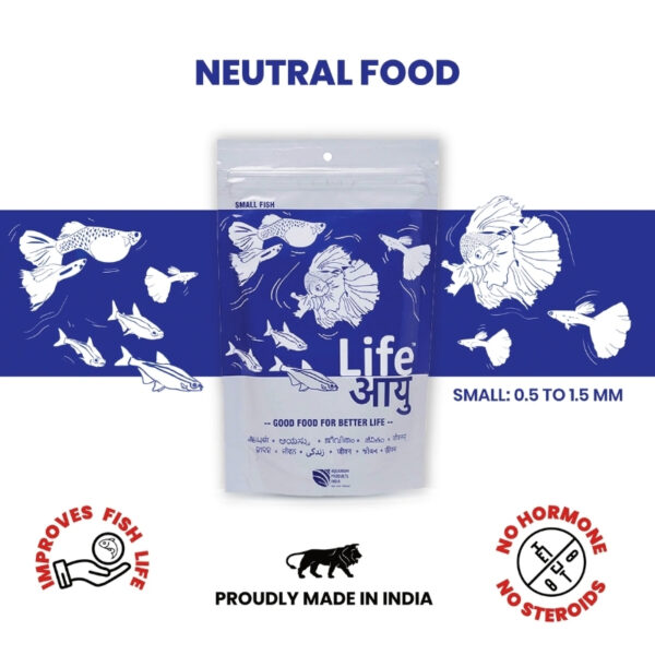 Life Aayu Neutral Food For Small Fish 1