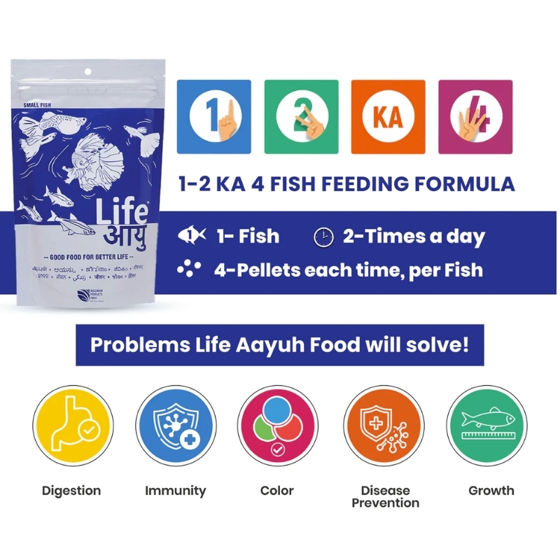 Life Aayu Neutral Food For Small Fish 2