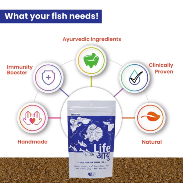Life Aayu Neutral Food For Small Fish 8
