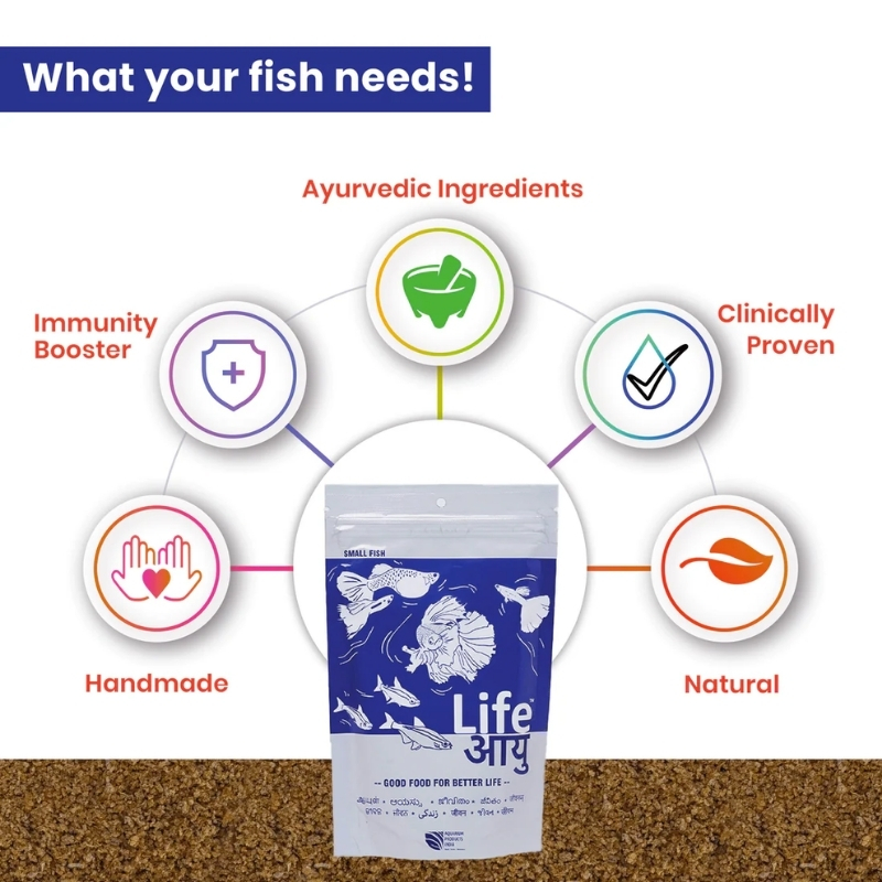 Life Aayu Neutral Food For Small Fish 8