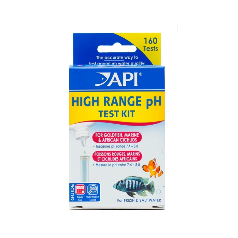 API High Range Ph Test Kit for Freshwater and Saltwater