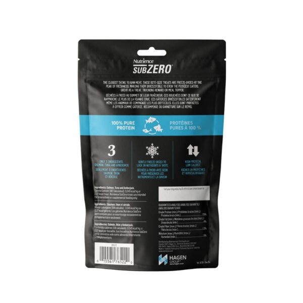 Nutrience Freeze-Dried Salmon Tuna and Amberjack Dog Treats 1