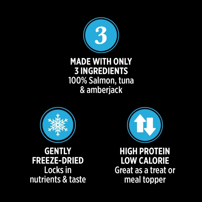 Nutrience Freeze-Dried Salmon Tuna and Amberjack Dog Treats 2