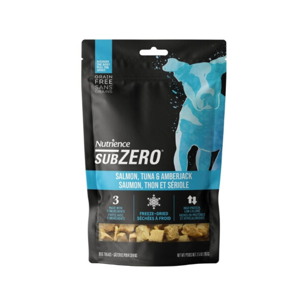 Nutrience Freeze-Dried Salmon Tuna and Amberjack Dog Treats