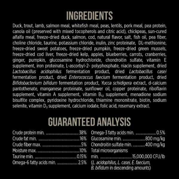 Nutrience SubZero Northern Lakes Dog Food 9