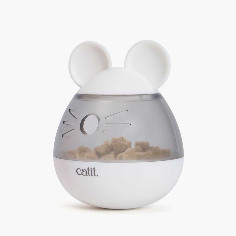 Catit Pixi Treat Dispenser - Slow Feeder Interactive Toy - Mouse