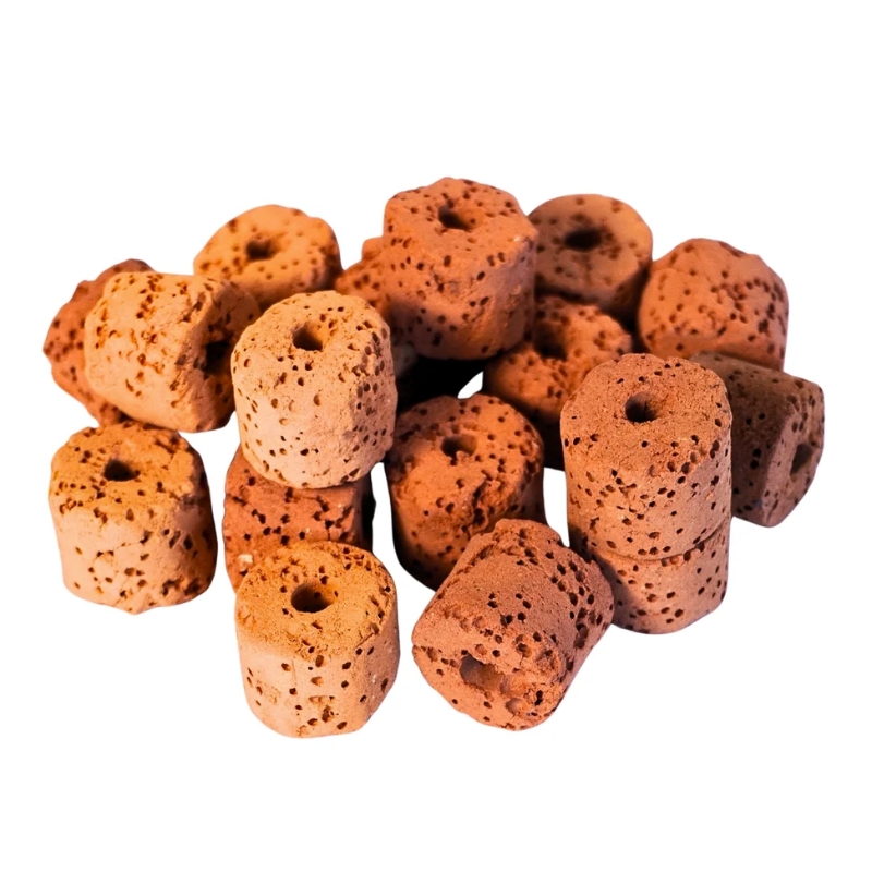 Something Fishy RedBio H1 – Porous Red Filter Rings 17 × 21 mm for Freshwater & Saltwater Aquariums
